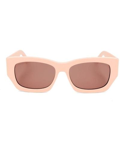 Jimmy Choo Cami Square-frame Sunglasses - Pink