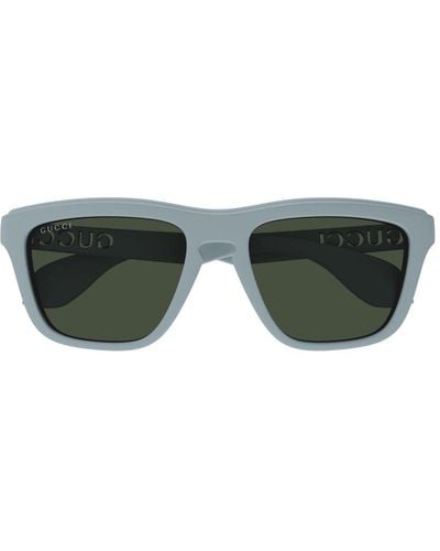 Gucci Square Frame Sunglasses - Green