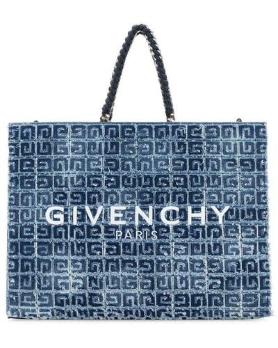 Givenchy G-Tote Medium Bag - Blue