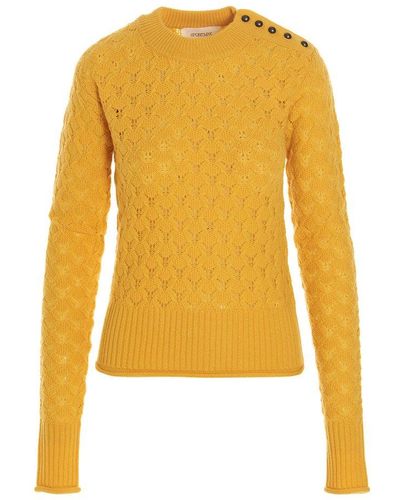 Sportmax 'theodor' Sweater - Yellow