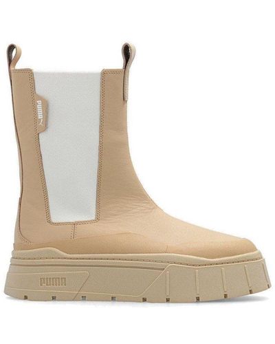 PUMA Mayze Stack Chelsea Wns Boots - Brown