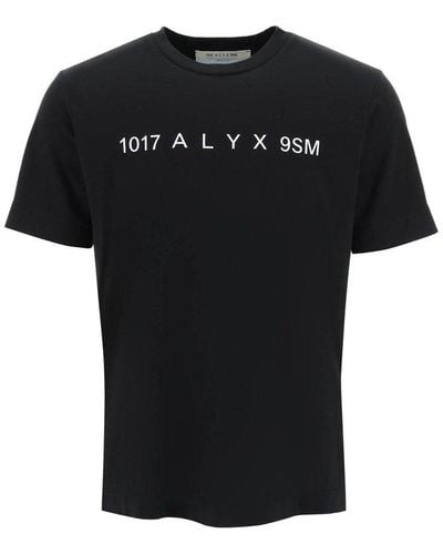 1017 ALYX 9SM T-shirt With Logo - Black