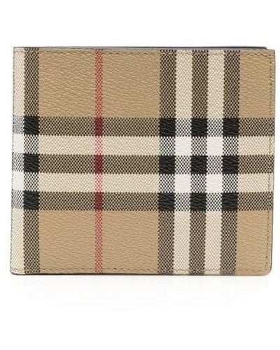 Burberry Vintage Check Wallet - Natural