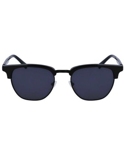 Ferragamo Oval Frame Sunglasses - Blue