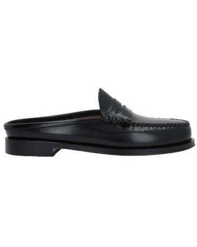 G.H. Bass & Co. Larson Penny Slip-on Loafer Slides - Black