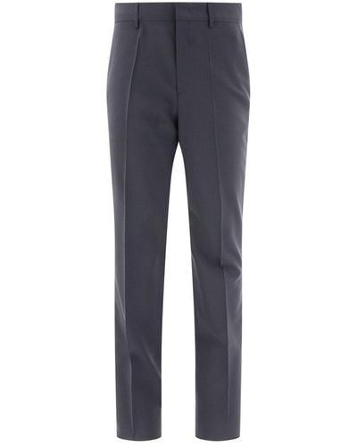 Valentino Tapered Tailored Pants - Blue