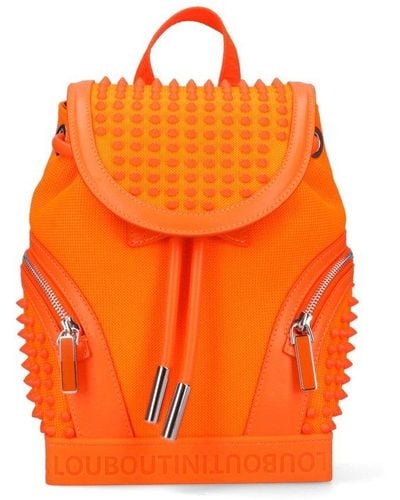 Orange Christian Louboutin Backpacks for Men | Lyst