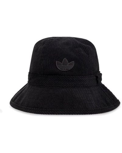 adidas Originals Corduroy Bucket Hat - Black