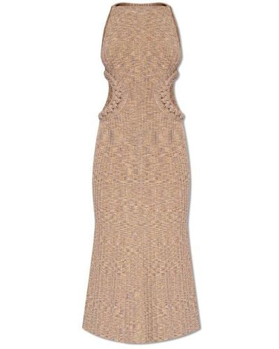 Cult Gaia 'andreas' Ribbed Dress, - White
