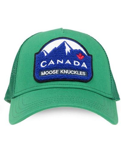 Moose Knuckles Baseball Cap - Green