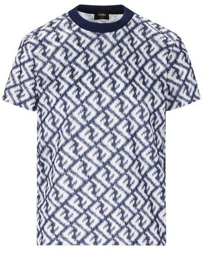Fendi Short sleeve t-shirts for Men | Online Sale up to 52% off | Lyst  Canada