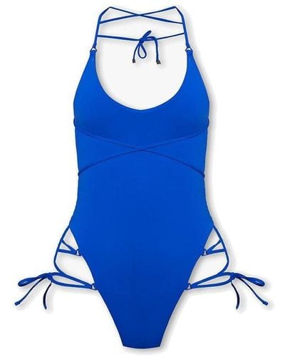 The Attico One-Piece Swimsuit - Blue