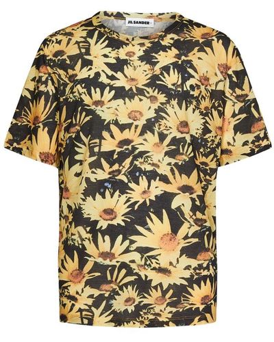 Jil Sander T-shirt - Yellow