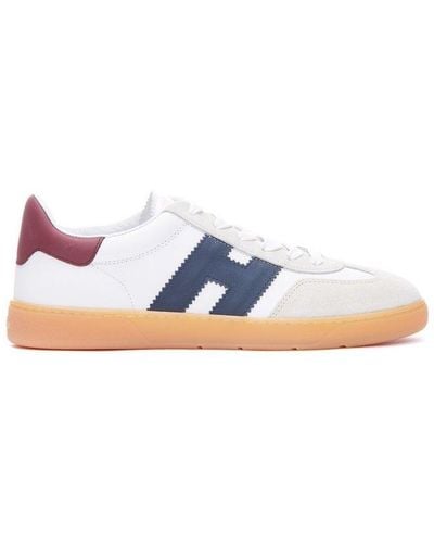 Hogan Cool Leather Sneakers - Blue