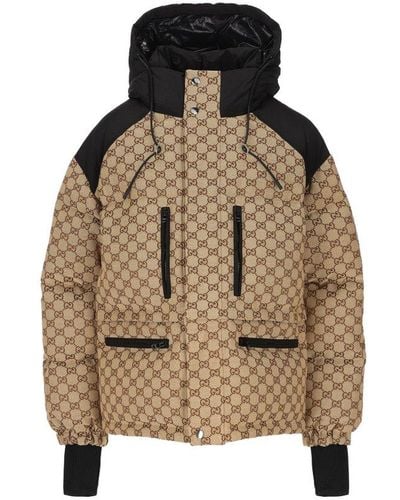 Gucci GG Bomber Jacket - Brown