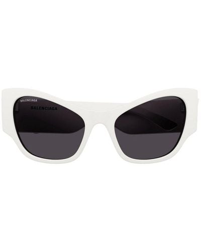 Balenciaga Alien Frame Sunglasses - Black