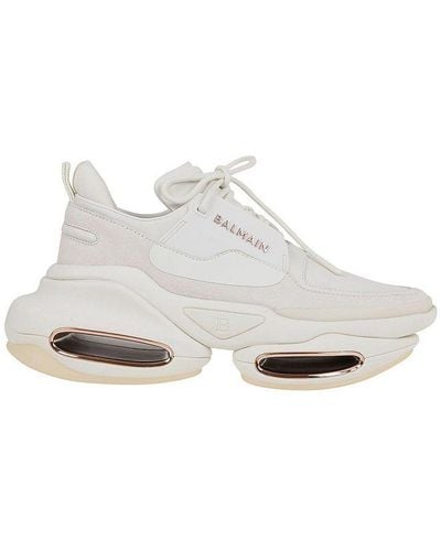 Balmain B-bold Sneakers - White