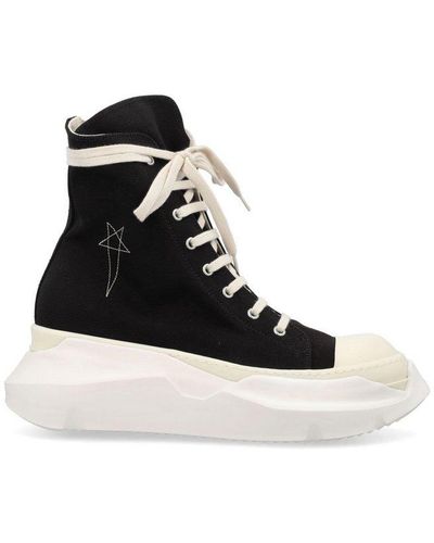 Rick Owens DRKSHDW High-top Lace-up Trainers - Black