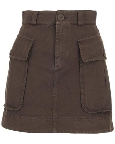See By Chloé See By Chloé Other Materials Skirt - Brown