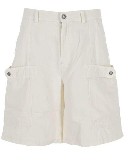 Palm Angels Shorts - White
