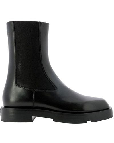 Givenchy 4g Emblem Chelsea Boots - Black