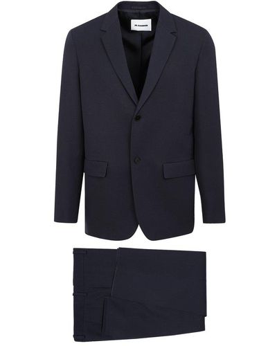 Jil Sander Essential Suit - Blue