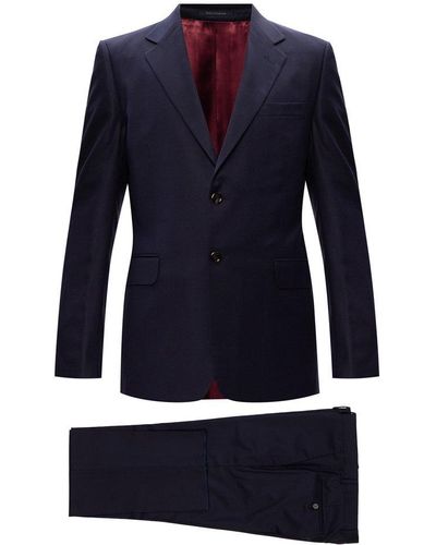 Gucci Wool Suit - Blue