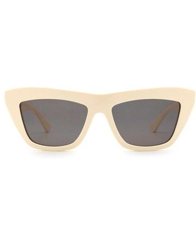 Bottega Veneta Acetate Racing Frame Sunglasses - Brown – Kith