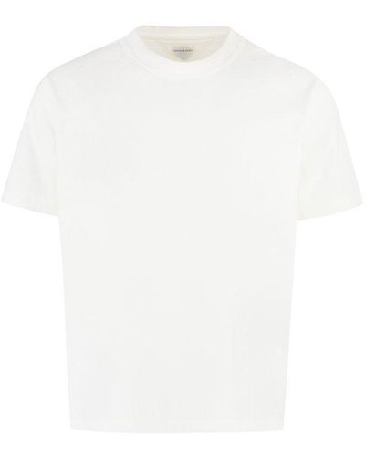 Bottega Veneta Crewneck Short-sleeved T-shirt - White