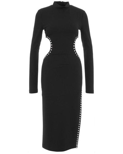 Aniye By Turtleneck Cut-out Dress - Black