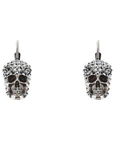 Alexander McQueen Women's Skull Earrings Multicolor