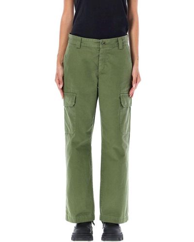 A.P.C. Cargo Ninety Trousers - Green