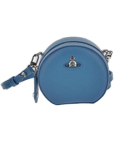 Vivienne Westwood Orb-plaque Mini Crossbody Bag - Blue