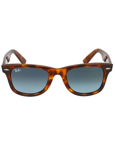 Ray-Ban Wayfarer Ease Square Frame Sunglasses - Blue