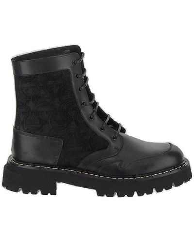 Ferragamo Iuri Ankle Boots - Black