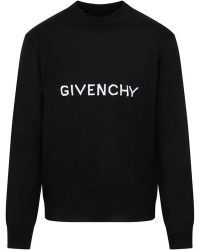 Givenchy Archetype Crewneck Jumper - Black