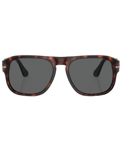Persol Pilot Frame Sunglasses - Gray
