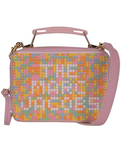 Marc Jacobs Jelly Bean Box Bag Leather Cross-body Bag - Pink