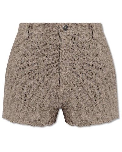 IRO 'daphna' High-rise Shorts, - Gray