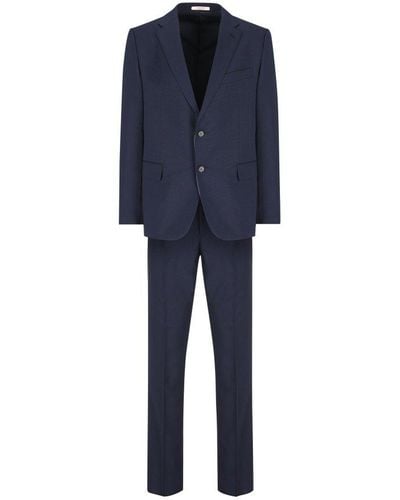 Valentino Two-piece Single-breasted Suit - Blue