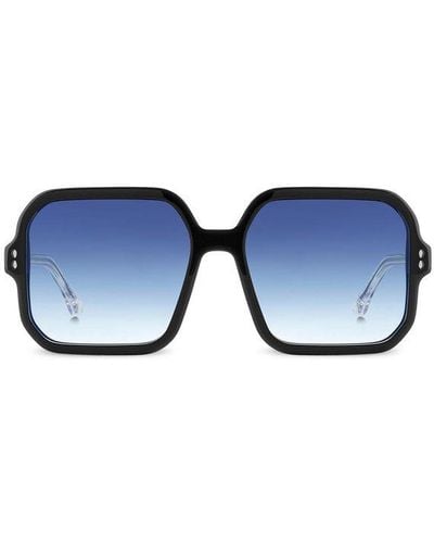 Isabel Marant Square Frame Sunglasses - Blue