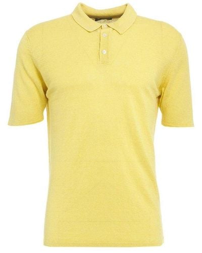 Roberto Collina Short-sleeve Polo Shirt - Yellow