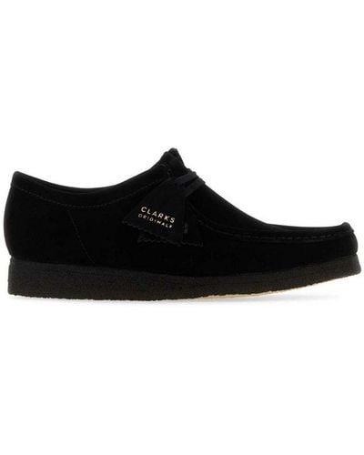 Clarks Wallabee Lace-up Shoes - Black