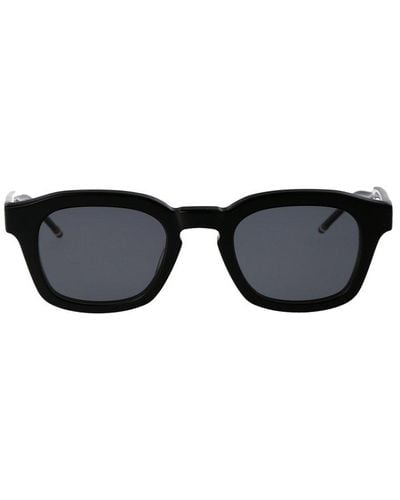 Thom Browne Square Frame Sunglasses - Black