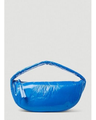 BY FAR Cush Medium Handbag - Blue