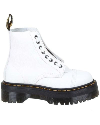 Dr. Martens Sinclair Platform Ankle Boots - White