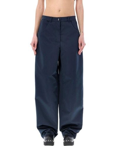 Etro High-waisted Cargo Trousers - Blue