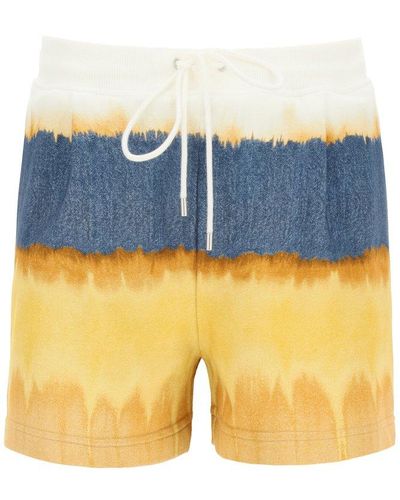 Alberta Ferretti I Love Summer Tie-dye Jersey Shorts - Multicolor