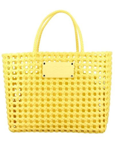 MSGM Tote Bag - Yellow
