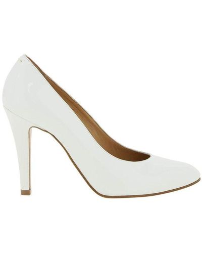 Maison Margiela Almond Toe Court Shoes - White